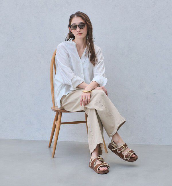 UNITED ARROWS「ナチュラル 2ライン サンダル」|サンダル|