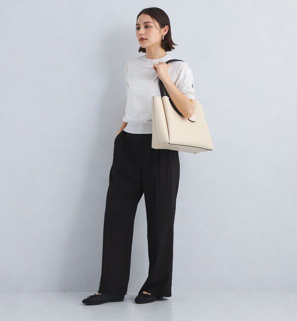 UNITED ARROWS green label relaxing「【WEB限定】NEW ダブルハンドルトートバッグ / A4 / 通勤 / PCバッグ付き」|ショルダー・メッセンジャー|