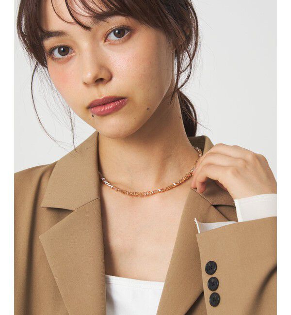 EMMEL REFINES「＜EMMEL REFINES＞EM クリア ビーズ ネックレス」|その他|