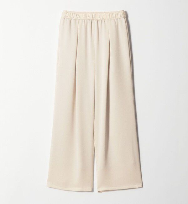 EMMEL REFINES「＜EMMEL REFINES＞EM ハンマーサテン イージー パンツ」|チノ|