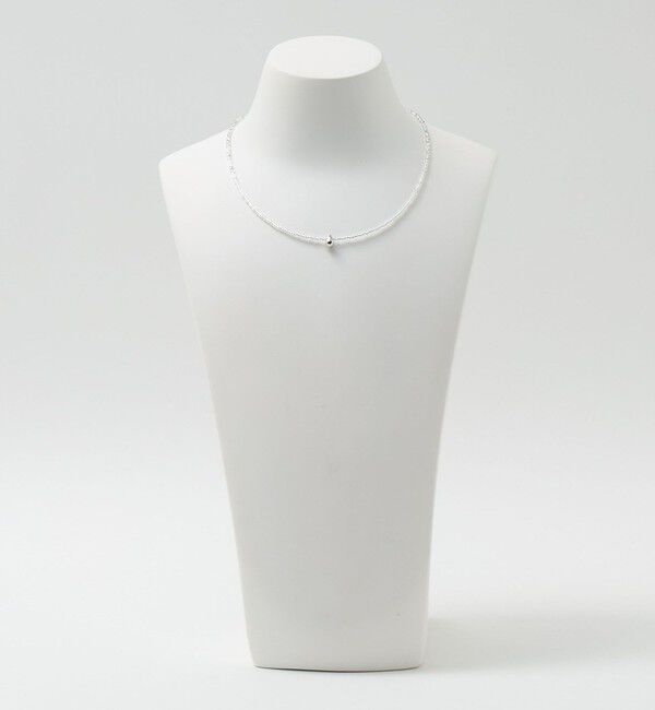 UNITED ARROWS green label relaxing「2WAY ビーズ＆ボールチェーン ネックレス」|ネックレス|