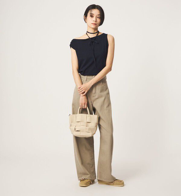 UNITED ARROWS green label relaxing「【別注】＜Plus by ONIT＞ワンショルダー トップス」|Tシャツ・カットソー|