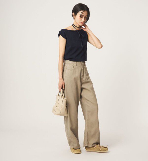 UNITED ARROWS green label relaxing「【別注】＜Plus by ONIT＞ワンショルダー トップス」|Tシャツ・カットソー|