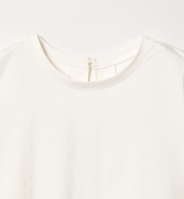 UNITED ARROWS green label relaxing「【WEB限定】＜at ease＞バック フレア カットソー  接触冷感 UVカット 遮熱」|Tシャツ・カットソー|