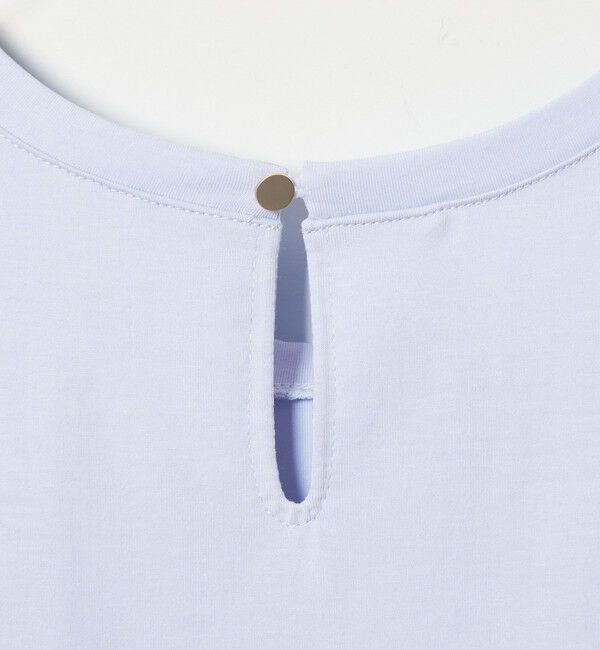 UNITED ARROWS green label relaxing「【WEB限定】＜at ease＞バック フレア カットソー  接触冷感 UVカット 遮熱」|Tシャツ・カットソー|