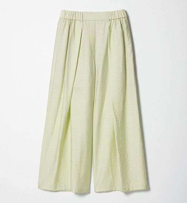 EMMEL REFINES「＜EMMEL REFINES＞EM マーブルローン イージーパンツ」|チノ|