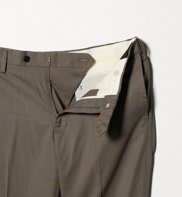 UNITED ARROWS green label relaxing「A+ COOL ロイヤルオックス スタンダード アジャスター NP スラックス -ウォッシャブル・接触冷感・吸水速乾」|スラックス|