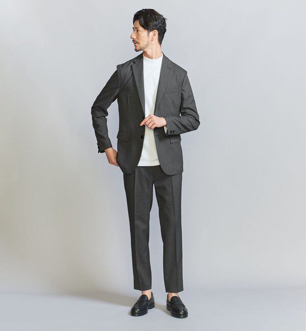 BEAUTY&YOUTH UNITED ARROWS「【WEB限定 WARDROBE SMART】LANATEC セットアップ/背抜きジャケット＆イージーパンツ」|スーツ|