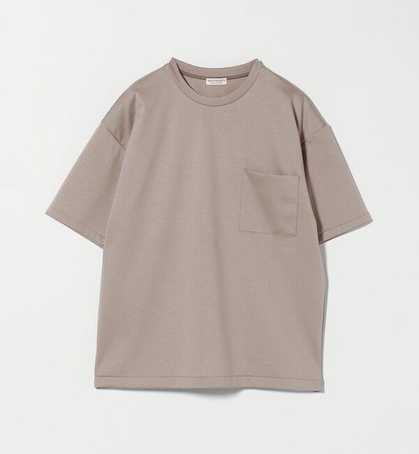 BEAUTY&YOUTH UNITED ARROWS「SRJA フォルム 1ポケット クルーネック ショートスリーブ Tシャツ」|Tシャツ・カットソー|MD.GRAY