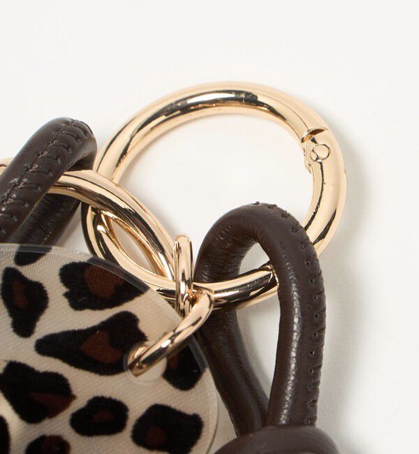 BEAUTY&YOUTH UNITED ARROWS「＜VIOLAd&rsquo;ORO＞レオパード ハート バッグチャーム」|キーケース|