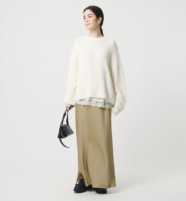 BEAUTY&YOUTH UNITED ARROWS「ポリエステルサテン マーメイドフレアスカート 」|スカート|