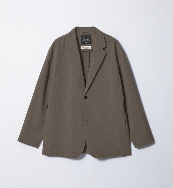 BEAUTY&YOUTH UNITED ARROWS「360&deg;MASTER 2.0 リラックス 2ボタン ジャケット セットアップ対応 ストレッチ 撥水」|テーラードジャケット|