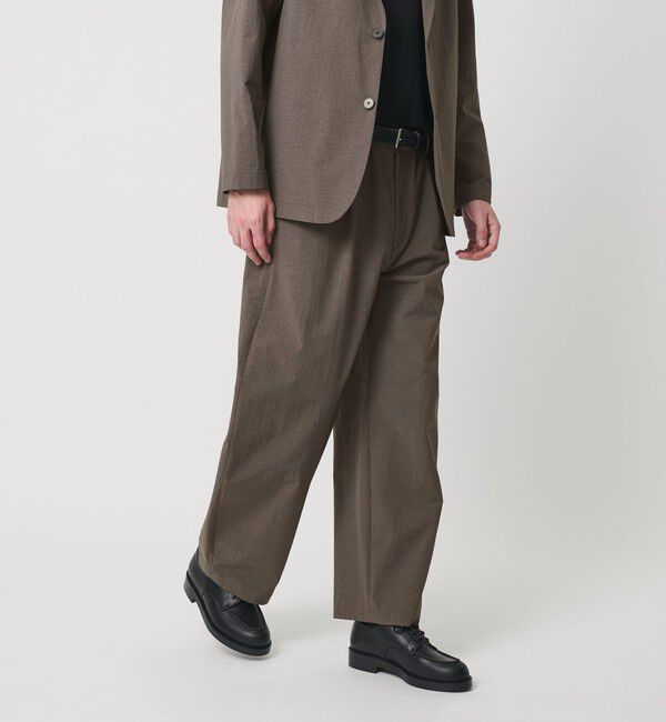 BEAUTY&YOUTH UNITED ARROWS「360&deg;MASTER 2.0 カーブ イージーパンツ NO.11 セットアップ対応 ストレッチ 撥水 ウォッシャブル」|チノ|