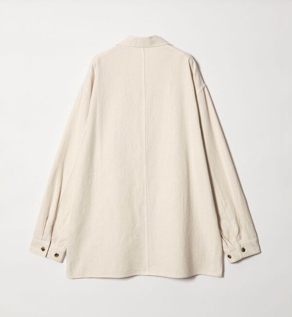 STEVEN ALAN「＜Steven Alan＞ CL クレープ オープンカラー オーバー シャツ」|シャツ・ブラウス|