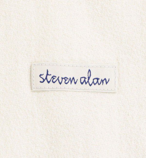 STEVEN ALAN「＜Steven Alan＞ CL クレープ オープンカラー オーバー シャツ」|シャツ・ブラウス|