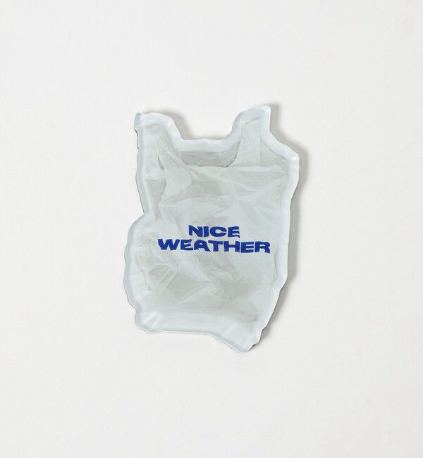 NICE WEATHER「＜NICE WEATHER＞ショッピングバッグ マグネット」|その他|