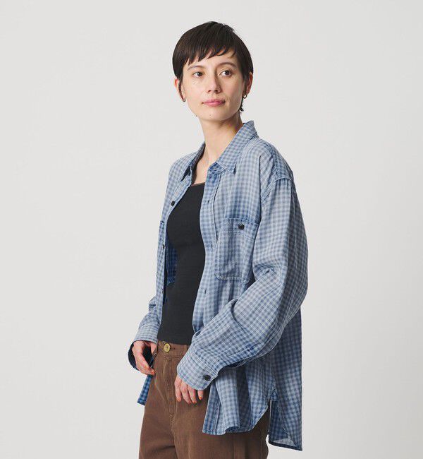 BEAUTY&YOUTH UNITED ARROWS「【別注】＜PAYDAY＞インディゴ シャツ」|シャツ・ブラウス|