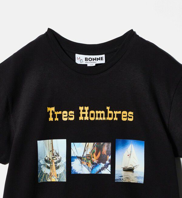 BEAUTY&YOUTH UNITED ARROWS「＜BONNE＞TRES HOMBRES プリントTシャツ」|Tシャツ・カットソー|