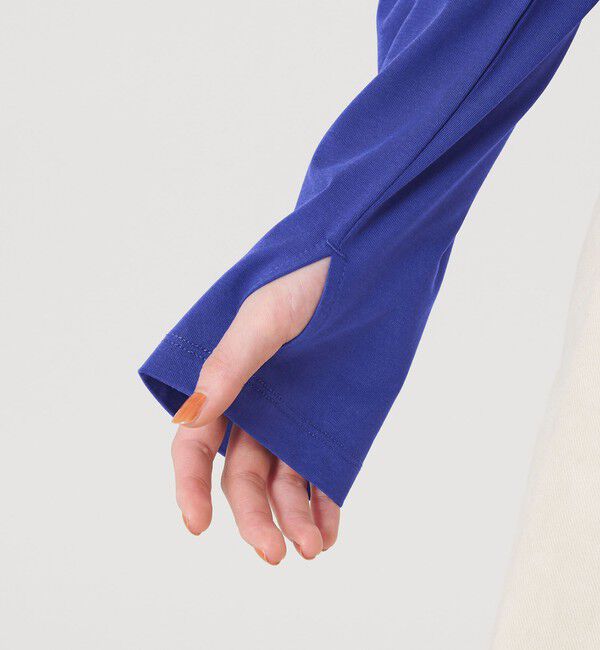 BEAUTY&YOUTH UNITED ARROWS「【WEB限定 Wardrobe DAILY MINIMAL】フードジップパーカー UVカット 接触冷感 ウォッシャブル」|パーカー|