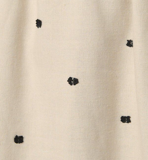 BEAUTY&YOUTH UNITED ARROWS「麻ブレンド ドット フレアロングスカート」|スカート|