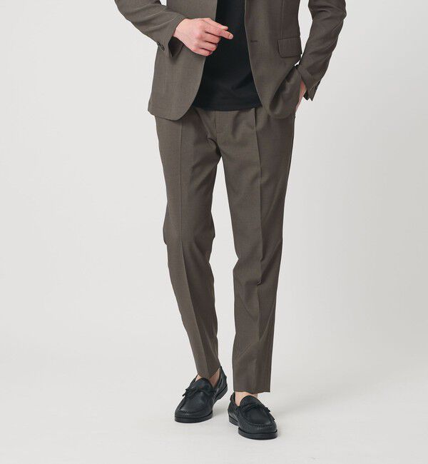 BEAUTY&YOUTH UNITED ARROWS「【WEB限定 WARDROBE SMART】 Reflax ポプリン ジャケット＆イージーパンツ」|スーツ|