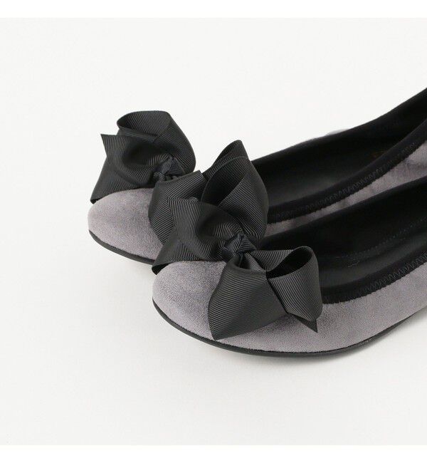 Ray BEAMS 「SEPTEMBER MOON / リボン バレエシューズ」|バレエシューズ|