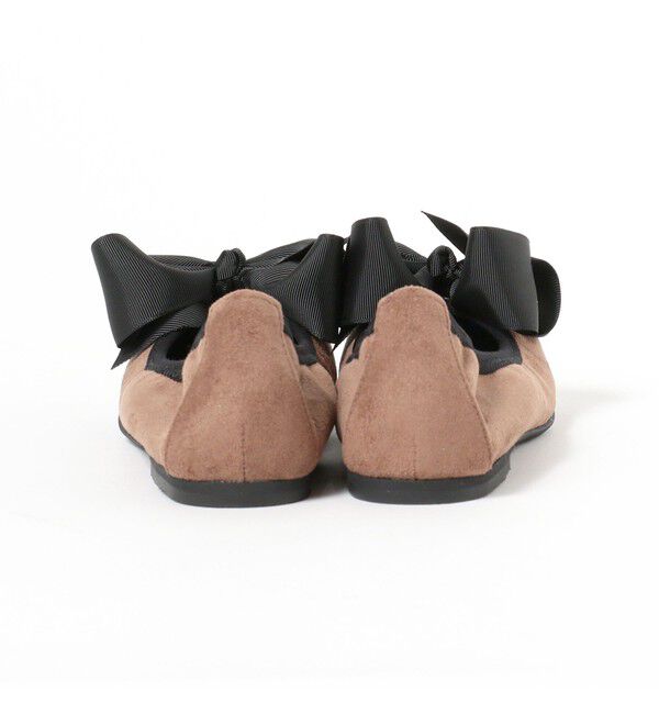 Ray BEAMS 「SEPTEMBER MOON / リボン バレエシューズ」|バレエシューズ|