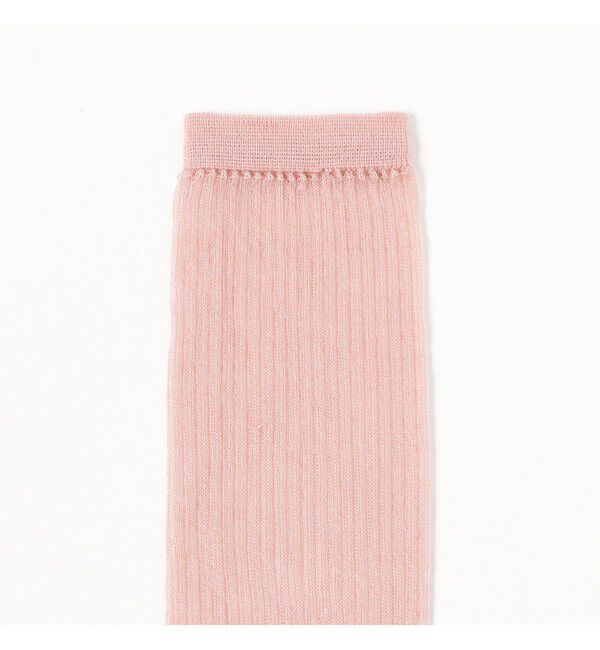Demi-Luxe BEAMS 「針抜きリブ ハイソックス」|その他|
