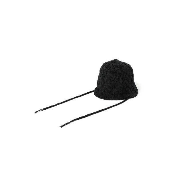 Ray BEAMS 「HICOSAKA / Cable Hat」|ハット|BLACK