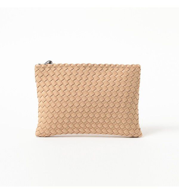 Demi-Luxe BEAMS 「NAGHEDI / イントレチャート ショルダーバッグ〈CAMEL〉」|トートバッグ|