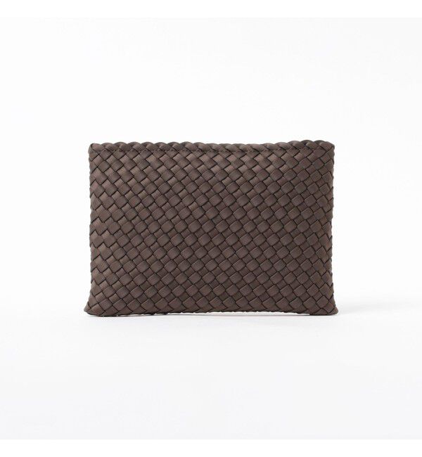 Demi-Luxe BEAMS 「NAGHEDI / イントレチャート ショルダーバッグ〈CAMEL〉」|トートバッグ|