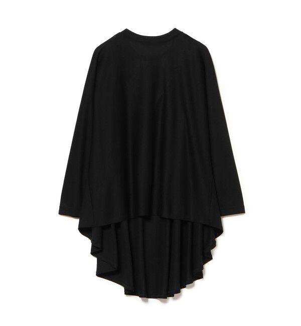 Demi-Luxe BEAMS 「COG THE BIGSMOKE / ABBY バックフレア トップス」|Tシャツ・カットソー|BLACK