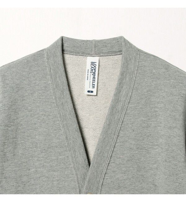 BEAMS PLUS「LOOPWHEELER / 別注  Extra Light Plus Sweat Cardigan」|スウェット・ジャージ|