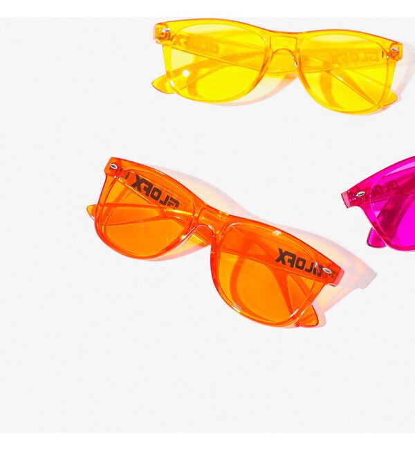 BEAMS「GloFX / COLOR THERAPHY GLASSES」|その他|ORANGE