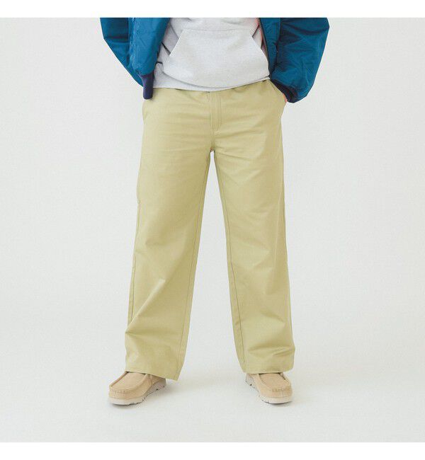 BEAMS「【別注】Dickies / ワイド チノ パンツ」|チノ|BEIGE