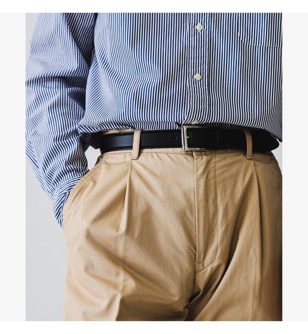 BEAMS PLUS「Cow Leather Belt」|ベルト|