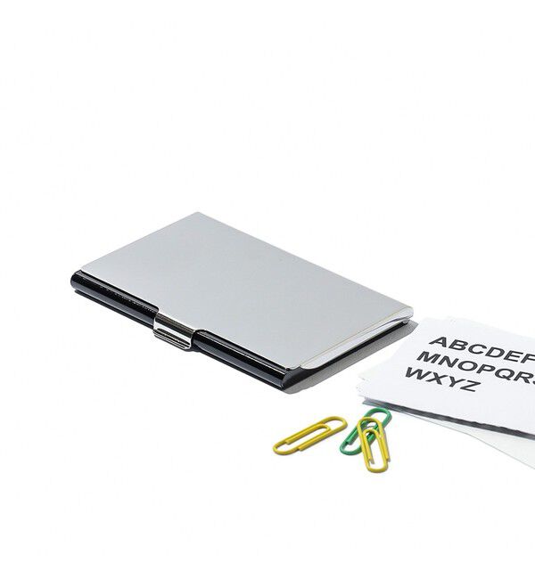 BEAMS「アルミカードケース」|ステーショナリー|BLACK