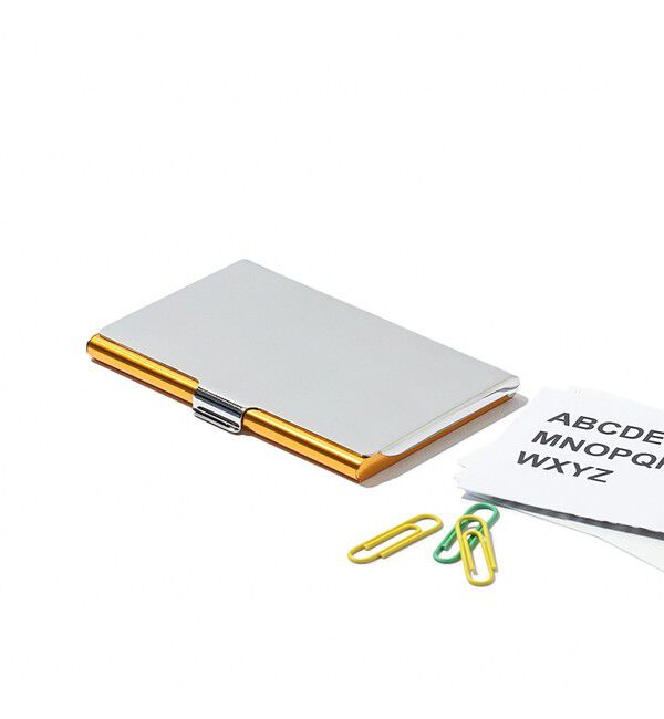 BEAMS「アルミカードケース」|ステーショナリー|YELLOW