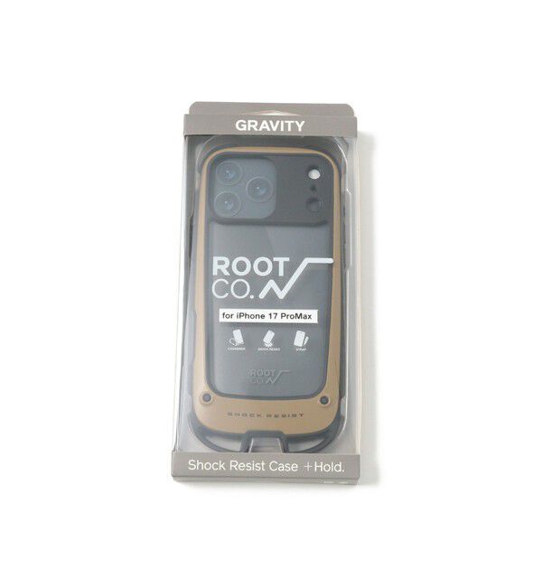BEAMS「ROOT CO. / GRAVITY Shock Resist Case +Hold. iPhone 17Pro MAXケース」|モバイルケース|
