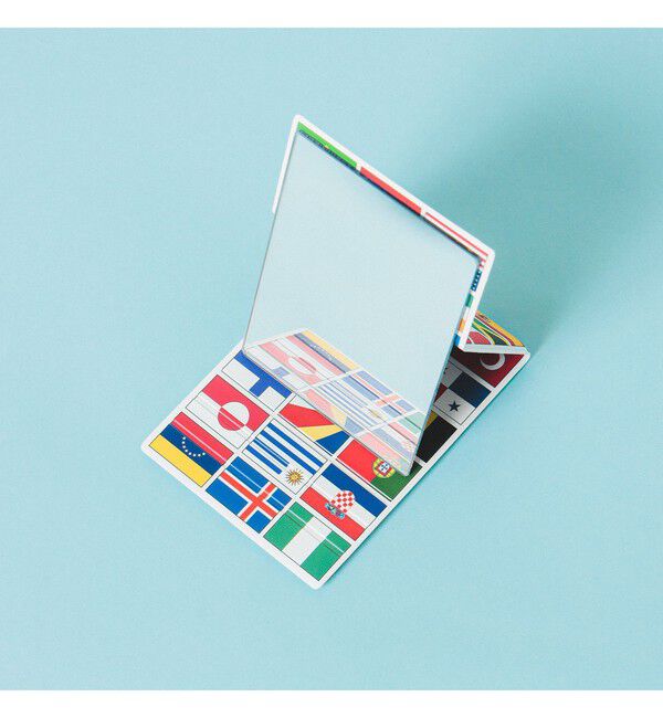 BEAMS「パターン ミラー」|ステーショナリー|WORLD_FLAG