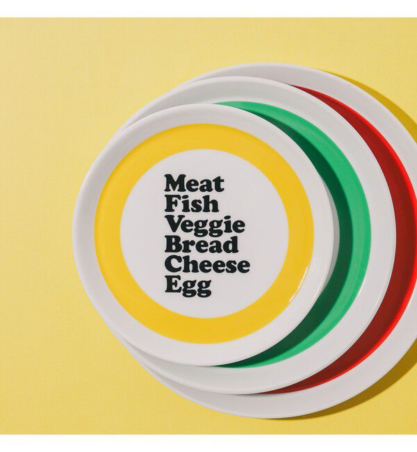 BEAMS「Swimsuit Department / &ldquo;Ring Toss&rdquo; Bread Plate 15.5cm」|食器・キッチングッズ|YELLOW