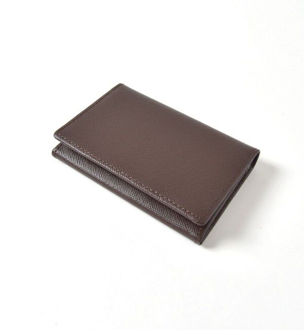 SHIPS「SHIPS:【SAFFIANO LEATHER】イタリアンレザー  カードケース （名刺入れ）」|名刺入れ・カードケース|