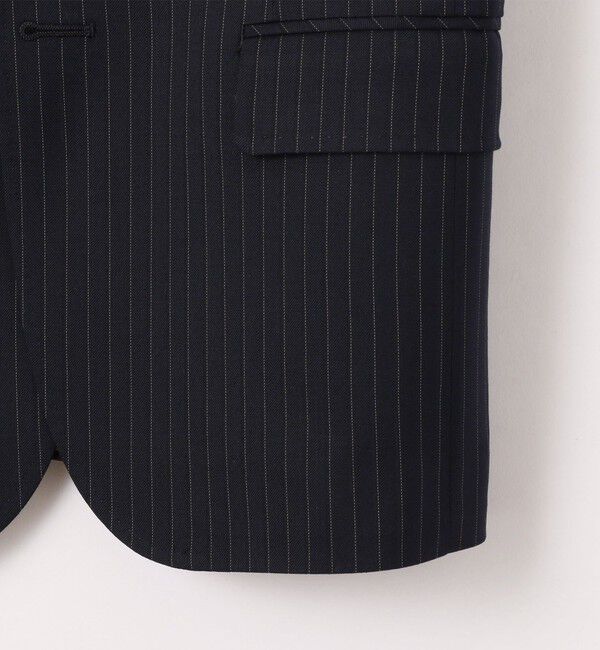 SHIPS KIDS「SHIPS KIDS:145～160cm / セレモニー ストライプ ジャケット」|テーラードジャケット|