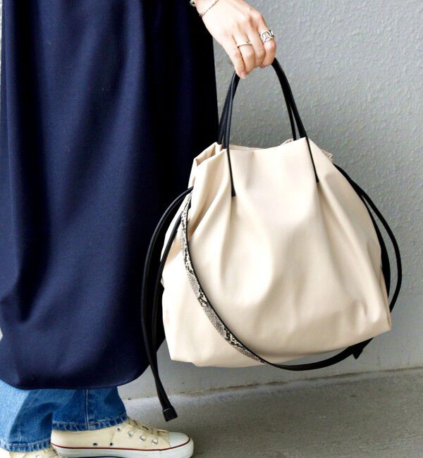 SHIPS any「《一部追加予約》【WEB限定】SHIPS any: マルチ 2WAY トートバッグ」|トートバッグ|