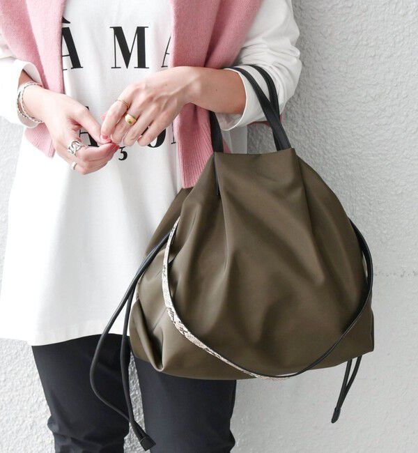 SHIPS any「《一部追加予約》【WEB限定】SHIPS any: マルチ 2WAY トートバッグ」|トートバッグ|