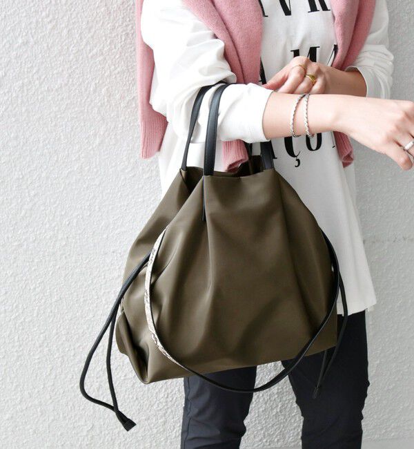 SHIPS any「《一部追加予約》【WEB限定】SHIPS any: マルチ 2WAY トートバッグ」|トートバッグ|