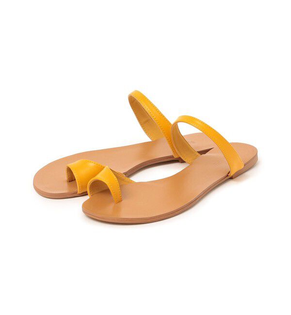 SHIPS for women「ベアサンダル」|サンダル|マスタード