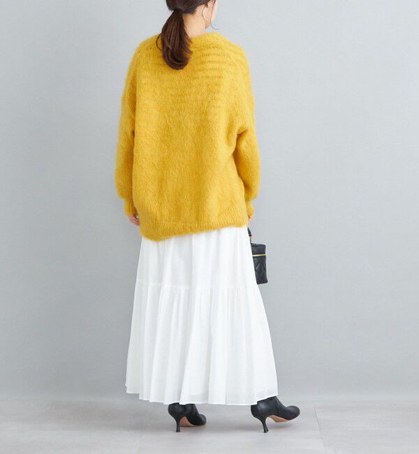 SHIPS for women「〈手洗い可能〉綿ドビー ティアード ギャザースカート◇」|スカート|