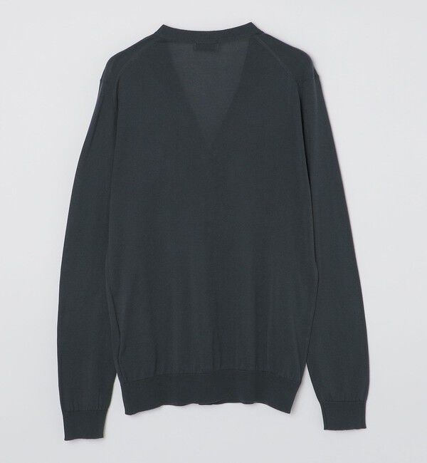SHIPS「JOHN SMEDLEY:  WYATT長袖 Vネック ニット カーディガン」|カーディガン|