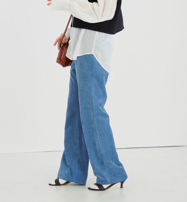 SHIPS for women「〈手洗い可能〉ストレッチ混 細 コーデュロイ スリム パンツ ◇」|その他|